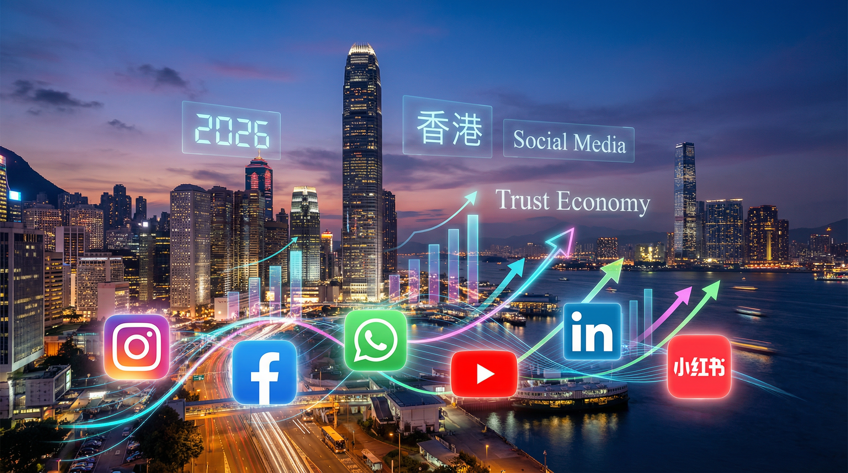 2026年香港社交媒體行銷全景：從流量競賽到信任經濟的範式轉移